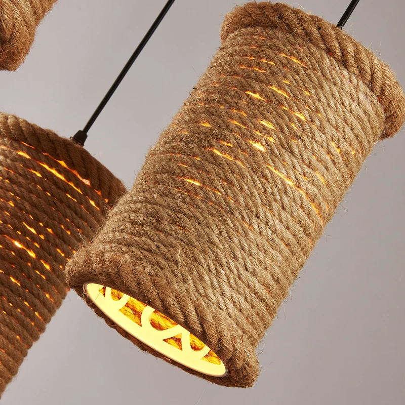 American Country Loft Hemp Iron Rope Pendant Light Personality Retro Restaurant Bar Cafe Lamp lampen industrieel
American Country Loft Hemp Iron Rope Pendant Light Personality Retro Restaurant Bar Cafe Lamp lampen industrieel