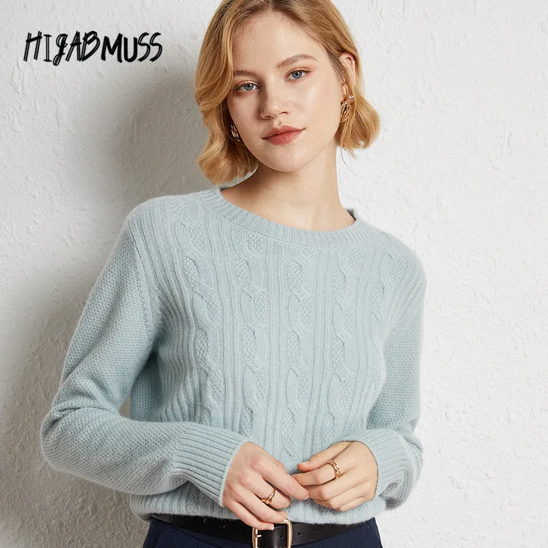 Knit Sweater Wool Sweater Cashmere Sweater Pullover Long Sleeve Round Neck Loose Cashmere Sweater 2021 Ladies Y2k Sweater
Knit Sweater Wool Sweater Cashmere Sweater Pullover Long Sleeve Round Neck Loose Cashmere Sweater 2021 Ladies Y2k Sweater