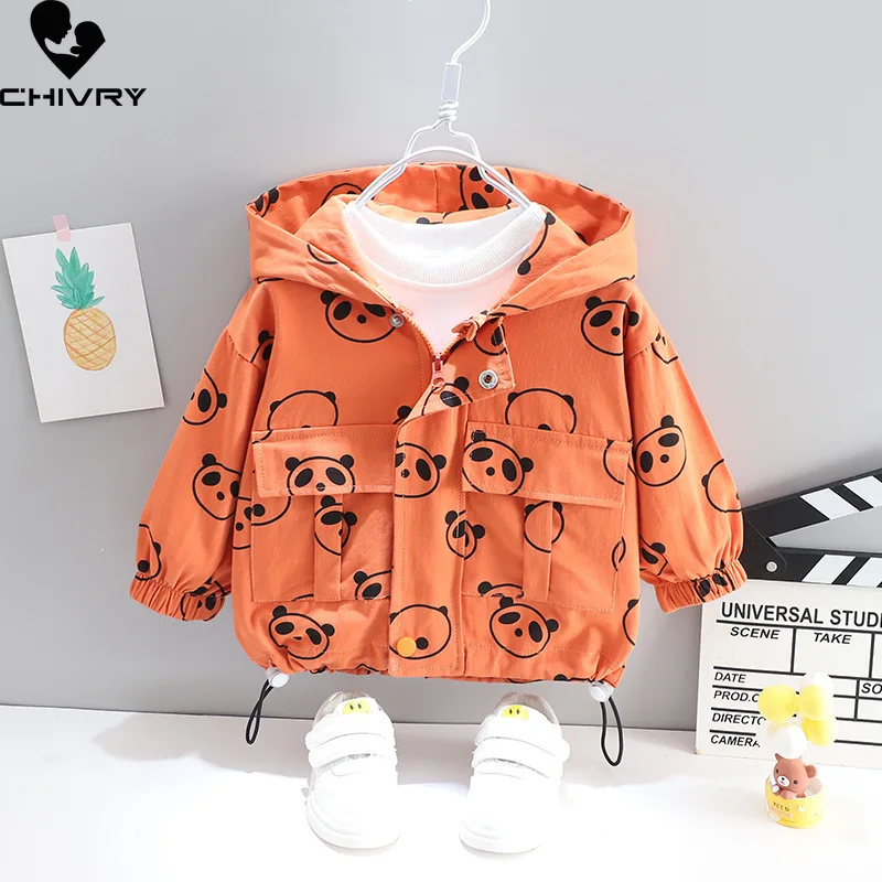 New 2021 Autumn Baby Boys Girls Coat Kids Hooded Cute Cartoon Panda Print Windbreaker Outerwear Fashion Zipper Jackets Clothing
New 2021 Autumn Baby Boys Girls Coat Kids Hooded Cute Cartoon Panda Print Windbreaker Outerwear Fashion Zipper Jackets Clothing