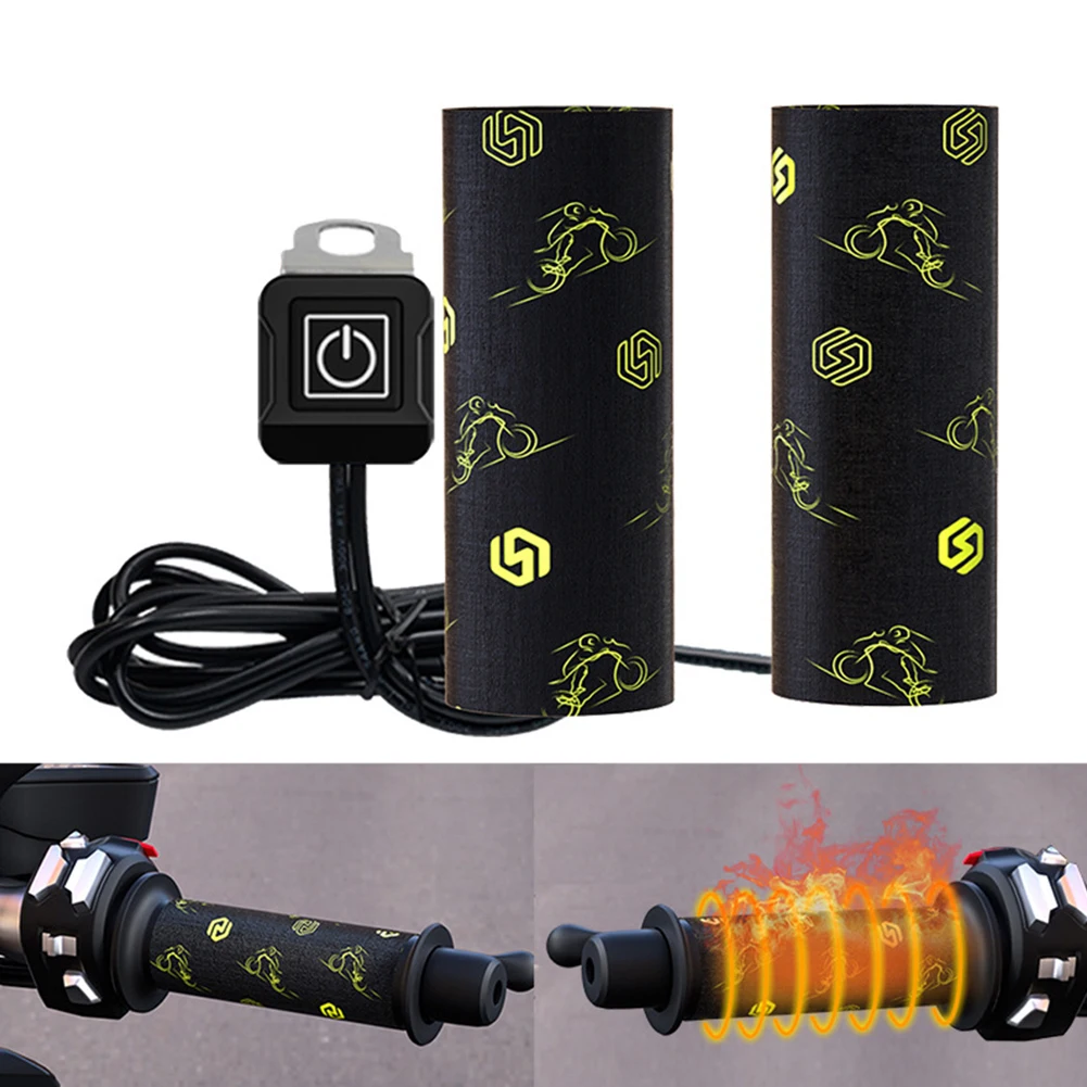 Motorcycle Electric Heated Handlebar Grip Pad 12V Winter Heating Handlebar 3 heating levels ATV Motorcycle Universal Accessories
Motorcycle Electric Heated Handlebar Grip Pad 12V Winter Heating Handlebar 3 heating levels ATV Motorcycle Universal Accessories