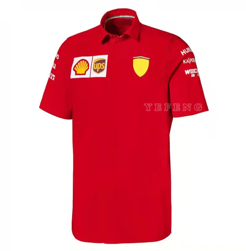 2020 New Hot F1 Red T-shirt Brand Printed Men's Clothes Fashion Harajuku Solid Color Casual Men's Pullover POLO Shirt
2020 New Hot F1 Red T-shirt Brand Printed Men's Clothes Fashion Harajuku Solid Color Casual Men's Pullover POLO Shirt
