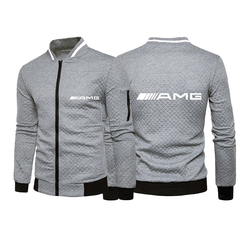 New 2021 Men's AMG Printing Spring Hoodies Slim Fit Sweatshirt Outwear Coat Jacket Plain Casual Zipper Coats
New 2021 Men's AMG Printing Spring Hoodies Slim Fit Sweatshirt Outwear Coat Jacket Plain Casual Zipper Coats
