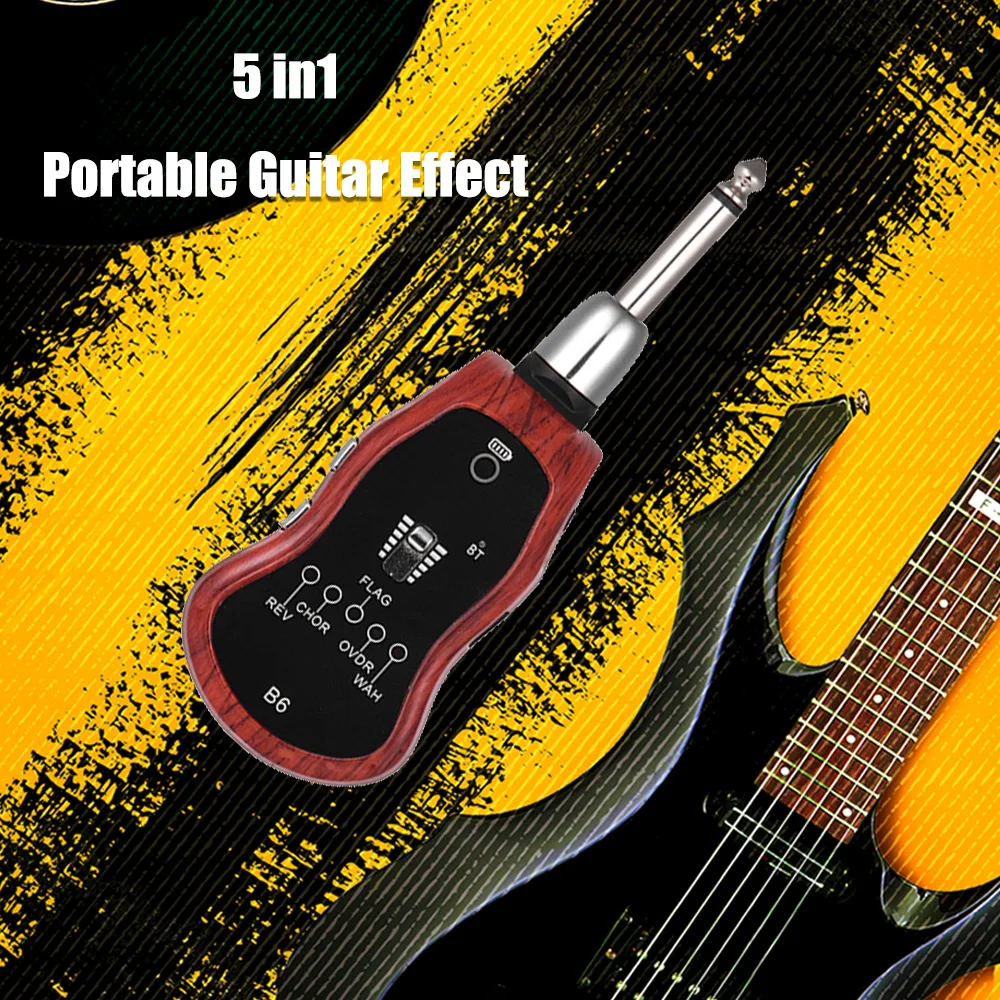 Wireless Guitar Transmitter Audio 6 Channels B6 5 in 1 2.4G Guitar Wireless Transmitter Receiver for Electric Guitar Bass
Wireless Guitar Transmitter Audio 6 Channels B6 5 in 1 2.4G Guitar Wireless Transmitter Receiver for Electric Guitar Bass