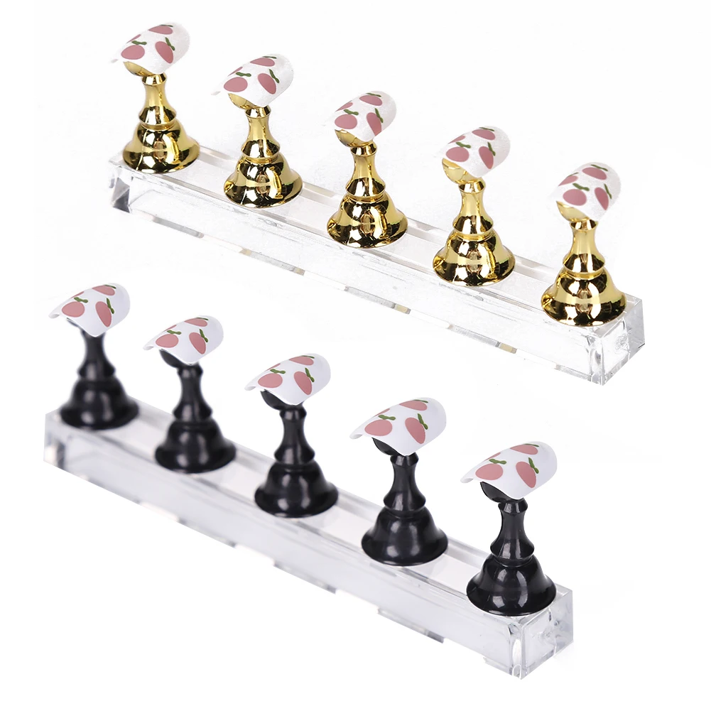 1Pc Magnetic Nail Holder + 5 Tips Practice Training Display Stand Crystal Holders Alloy False Nails Showing Shelf Manicure Tools
1Pc Magnetic Nail Holder + 5 Tips Practice Training Display Stand Crystal Holders Alloy False Nails Showing Shelf Manicure Tools