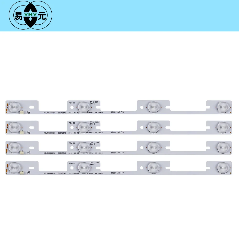 Светодиодная лента для подсветки Toshiba 40L2400 40L540040 40L2400U L2400U DL3944 DL4045, 500 шт./лот, 4 лампы, 327 мм
Светодиодная лента для подсветки Toshiba 40L2400 40L540040 40L2400U L2400U DL3944 DL4045, 500 шт./лот, 4 лампы, 327 мм