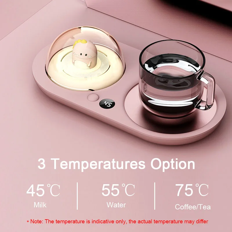 Smart Coffee Mug Warmer for Milk Tea Water Cocoa Cup Warmer with Essential Oil Diffuser 3 Temperature Settings Gift Best Idea
Smart Coffee Mug Warmer for Milk Tea Water Cocoa Cup Warmer with Essential Oil Diffuser 3 Temperature Settings Gift Best Idea