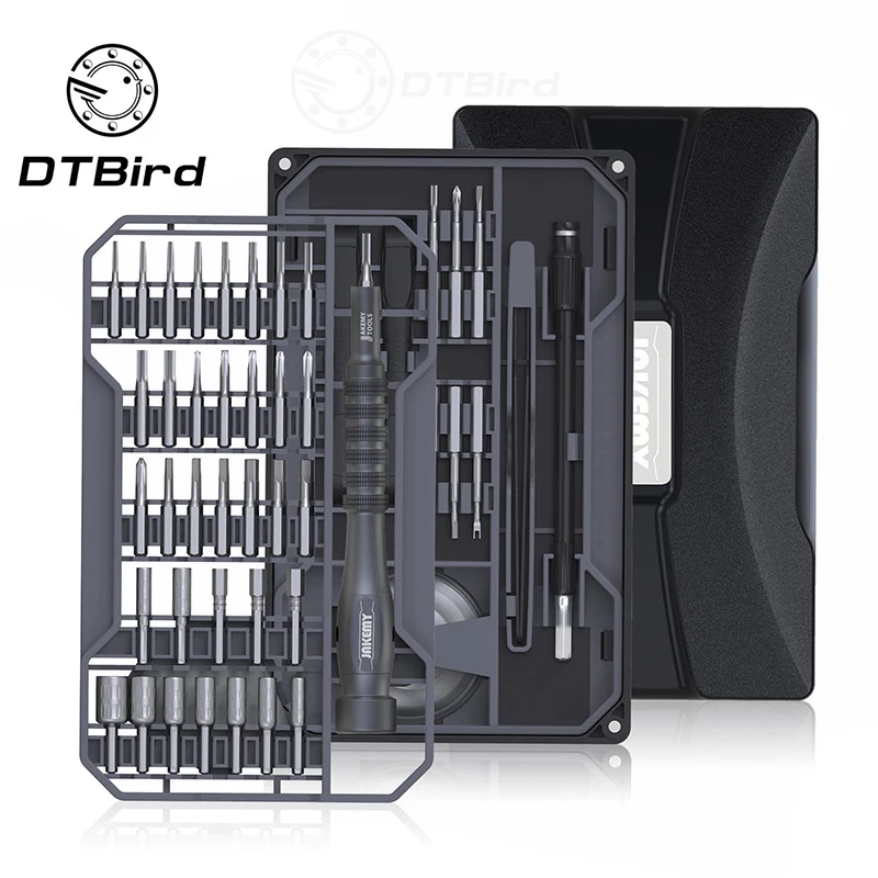 JAKEMY JM-8172 Multifunctional Screwdriver Repair Tool Set Magnetic Driver Bits For Home DIY Improvement For Phone Repair
JAKEMY JM-8172 Multifunctional Screwdriver Repair Tool Set Magnetic Driver Bits For Home DIY Improvement For Phone Repair