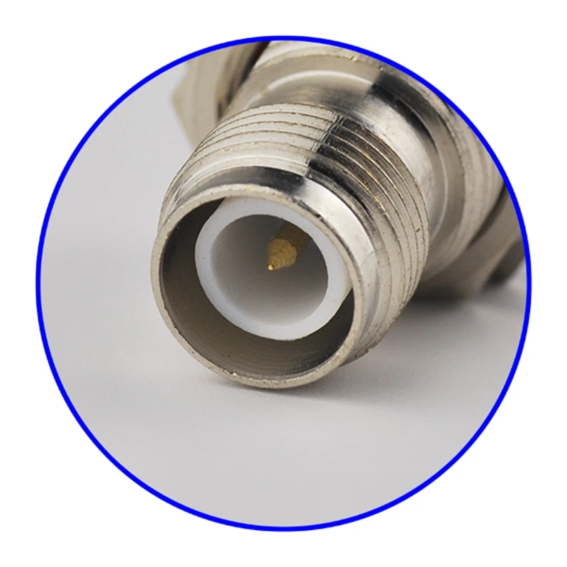 Superbat 10pcs RP-TNC Crimp Jack(Male Pin) Bulkhead O-ring RF Connector for Coaxial Cable RG58 RG142,LMR195
Superbat 10pcs RP-TNC Crimp Jack(Male Pin) Bulkhead O-ring RF Connector for Coaxial Cable RG58 RG142,LMR195