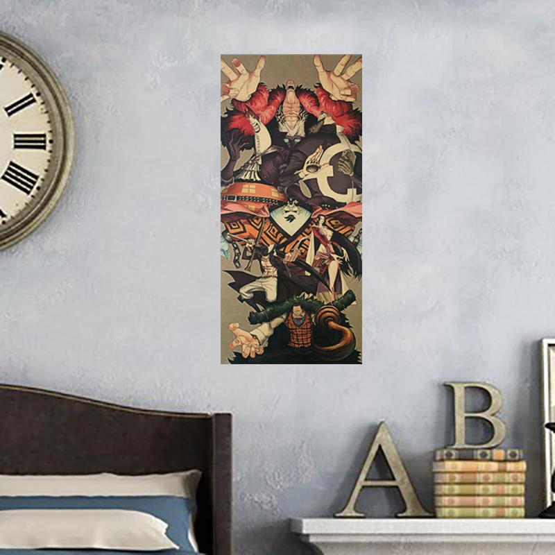 Vintage Poster Interior Paintings One Piece Wall Stickers Home Decoration Accessories Pictures Anime Vintage Kraft Paper Poster
Vintage Poster Interior Paintings One Piece Wall Stickers Home Decoration Accessories Pictures Anime Vintage Kraft Paper Poster