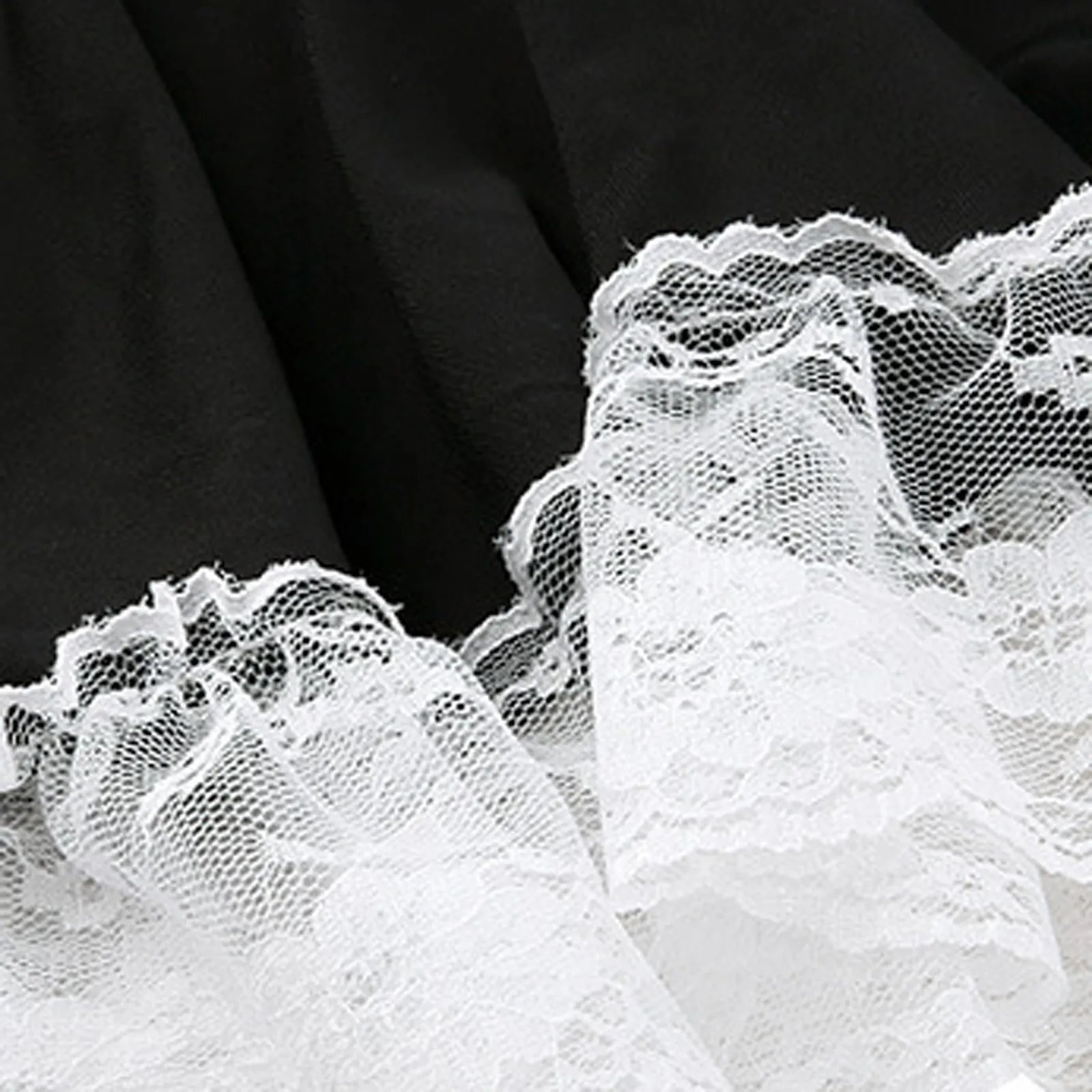 New Women Sexy White Lace Cosplay Maid Uniform Splicing Sling Siamese Dress Thong Underwear Maid Skirt Dress Role Play Costumes
New Women Sexy White Lace Cosplay Maid Uniform Splicing Sling Siamese Dress Thong Underwear Maid Skirt Dress Role Play Costumes