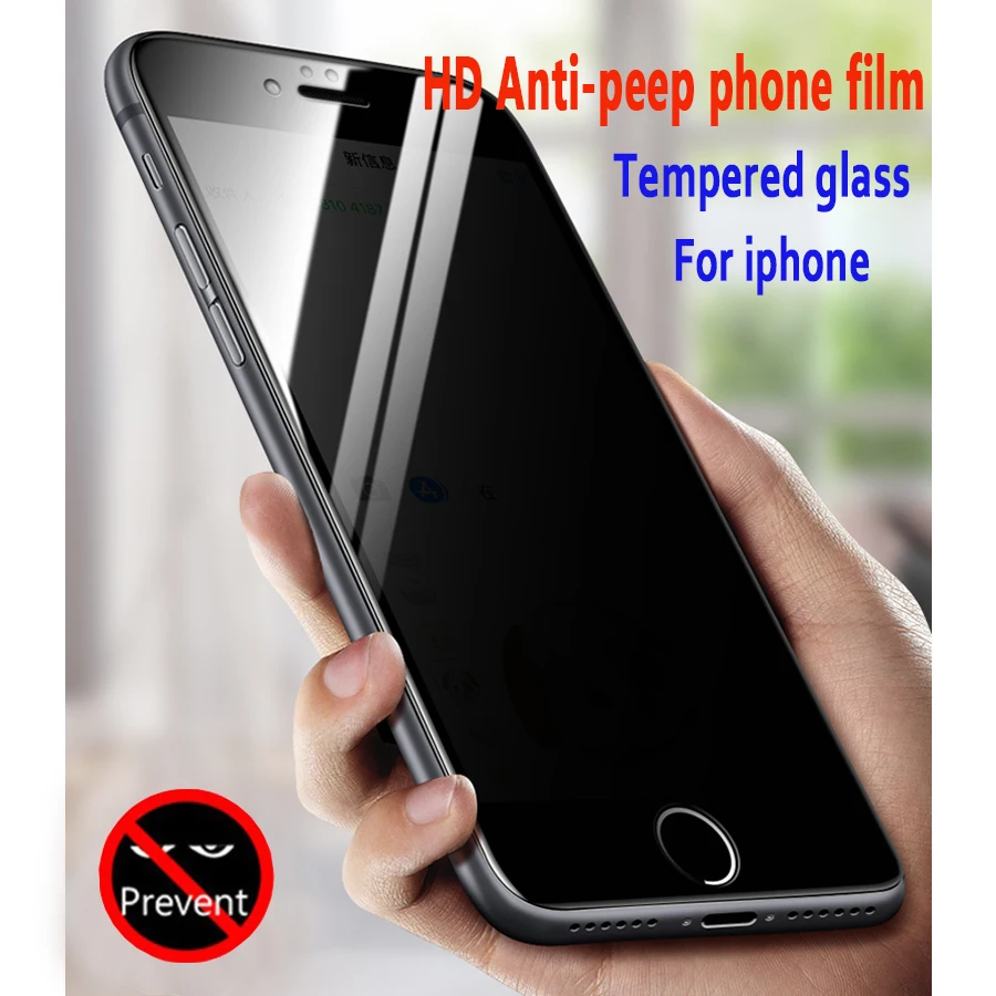 Protective Tempered Glass Peep Prevention For iPhone X Full Screen Protector Glass For iPhone 7 XR XsMAX 6 6s 6sPlus 7Plus 8Plus
Protective Tempered Glass Peep Prevention For iPhone X Full Screen Protector Glass For iPhone 7 XR XsMAX 6 6s 6sPlus 7Plus 8Plus