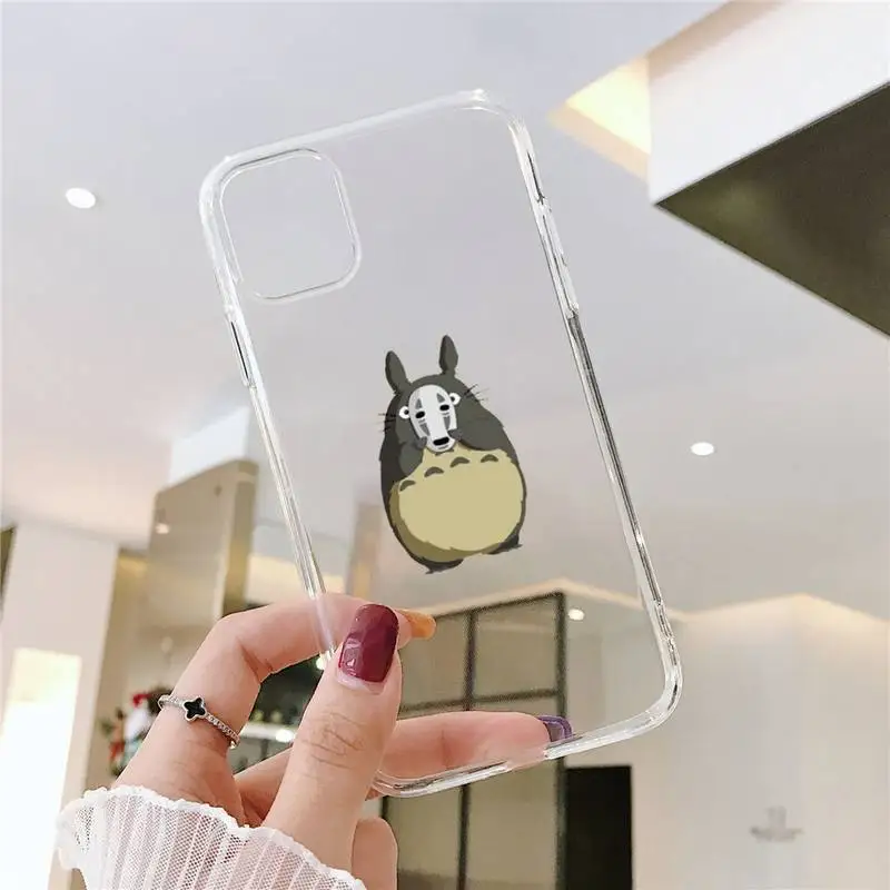 My Neighbor Totoro Spirited Away Phone Case Transparent for iPhone 11 12 mini pro XS MAX 8 7 6 6S Plus X 5S SE 2020 XR
My Neighbor Totoro Spirited Away Phone Case Transparent for iPhone 11 12 mini pro XS MAX 8 7 6 6S Plus X 5S SE 2020 XR