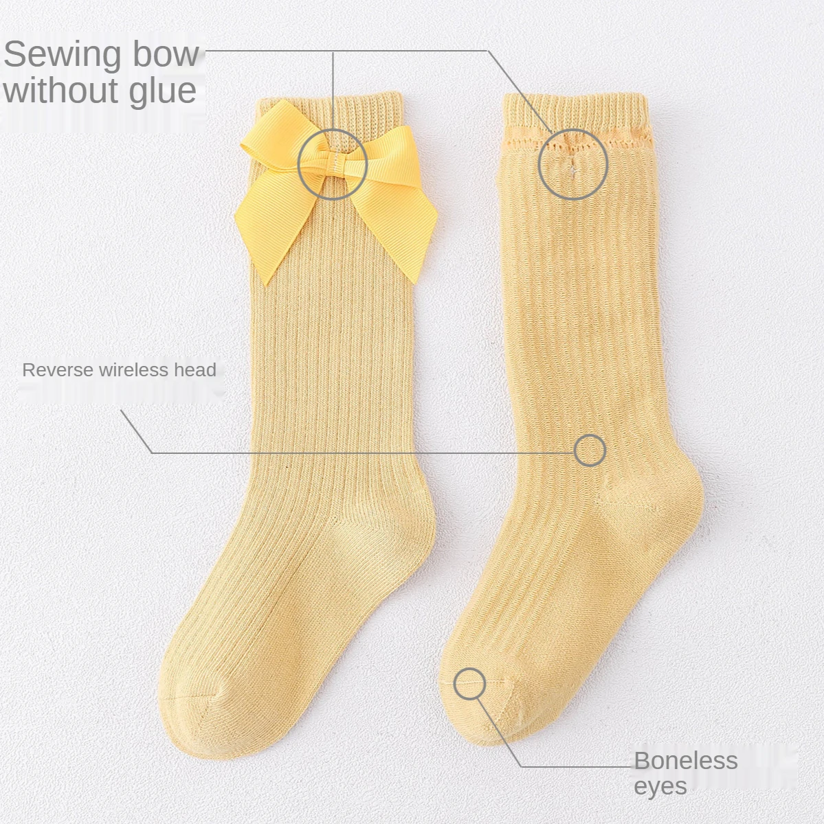 Autumn And Winter Warm And Deodorant Campus Version Of Solid Color Bow Children's Dance Socks Baby Girls Princess Socks Stocking
Autumn And Winter Warm And Deodorant Campus Version Of Solid Color Bow Children's Dance Socks Baby Girls Princess Socks Stocking
