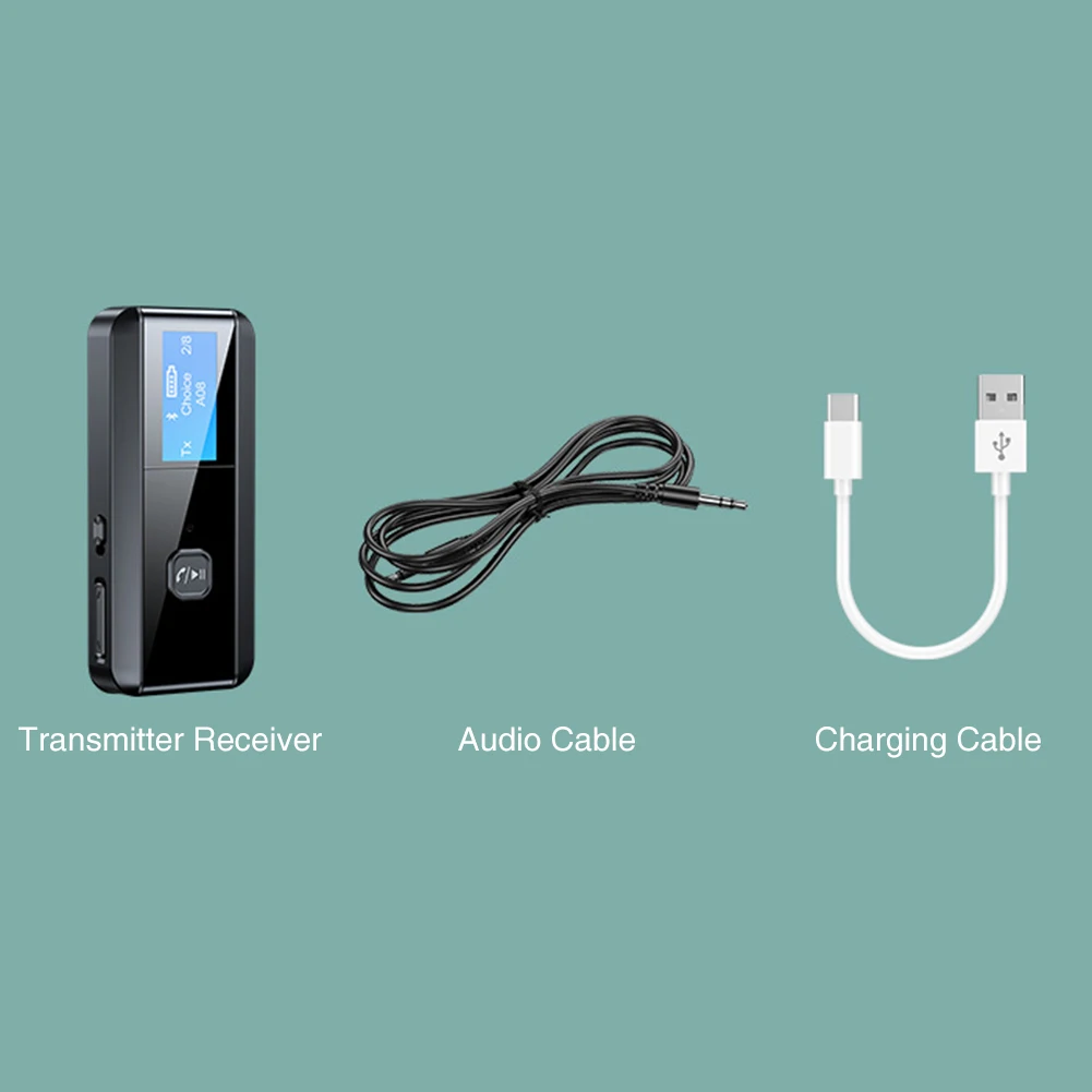 Type C Home -compatible 5.0 TV Universal Audio Adapter Portable Plug And Play LCD Display Transmitter Receiver Car
Type C Home -compatible 5.0 TV Universal Audio Adapter Portable Plug And Play LCD Display Transmitter Receiver Car