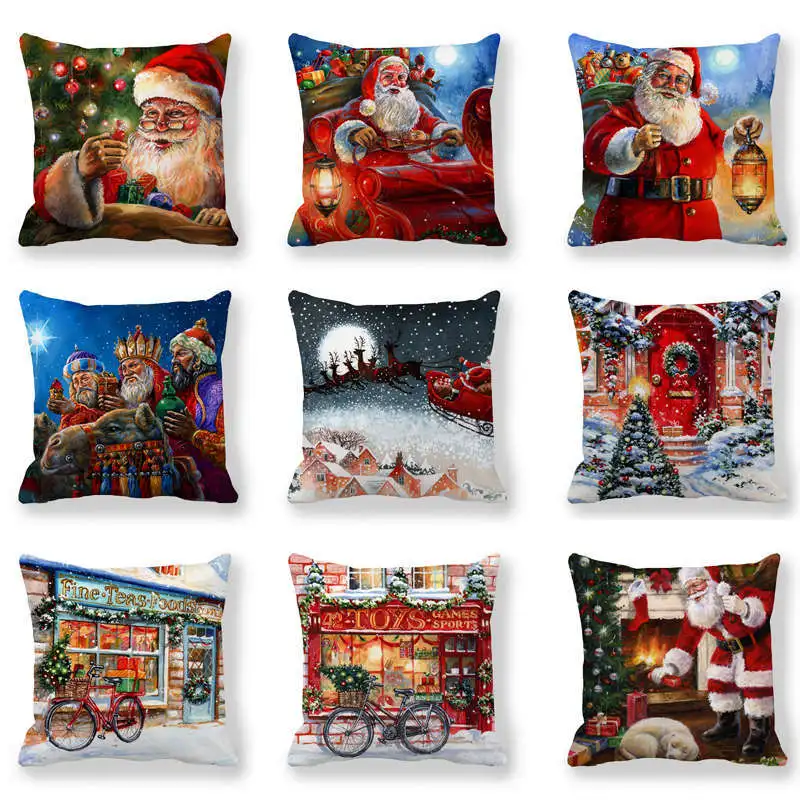 Наволочка для подушки GZTZMY, с новым годом 2021, рождественские украшения, 45x45 см
Наволочка для подушки GZTZMY, с новым годом 2021, рождественские украшения, 45x45 см