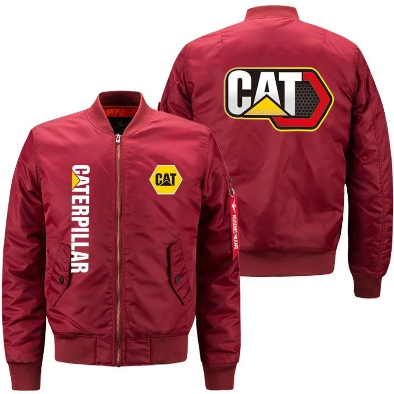 New Autumn Winter Flight Jacket CAT Caterpillar Logo Coat Mens Womens Warm Casual Zipper Baseball Jacket mens clothing Harajuku
New Autumn Winter Flight Jacket CAT Caterpillar Logo Coat Mens Womens Warm Casual Zipper Baseball Jacket mens clothing Harajuku