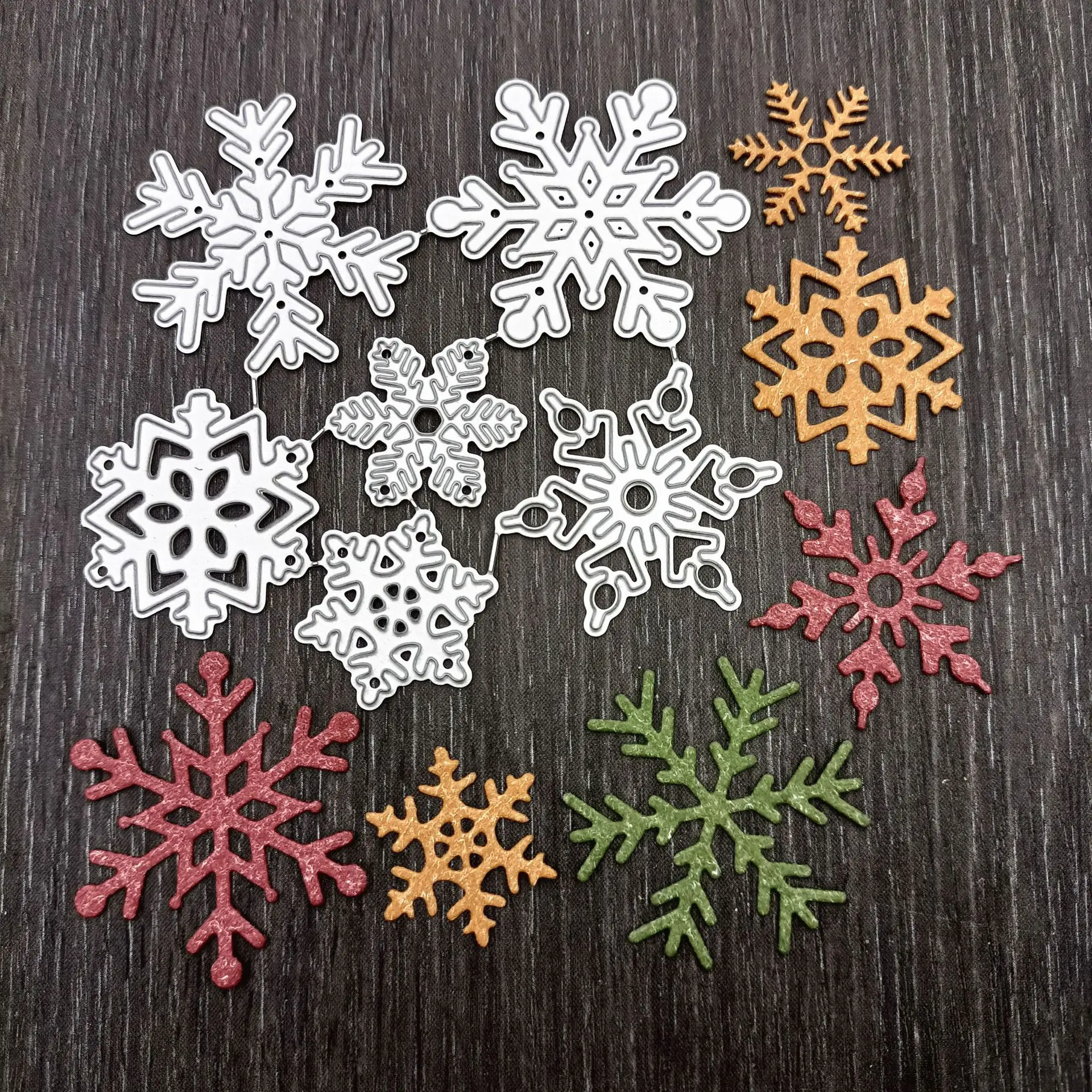 Crazyclown Snowflake Cutting Dies Christmas Metal Cutting Dies Stencils Die Cut for DIY Scrapbooking Album Paper Card Embossing
Crazyclown Snowflake Cutting Dies Christmas Metal Cutting Dies Stencils Die Cut for DIY Scrapbooking Album Paper Card Embossing