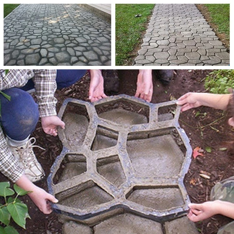 50*50cm Plastic Cement Mold DIY Concrete Paving Molds Pavement Driveway Stone Stepping Garden Deco Reusable Concrete Brick Molds
50*50cm Plastic Cement Mold DIY Concrete Paving Molds Pavement Driveway Stone Stepping Garden Deco Reusable Concrete Brick Molds