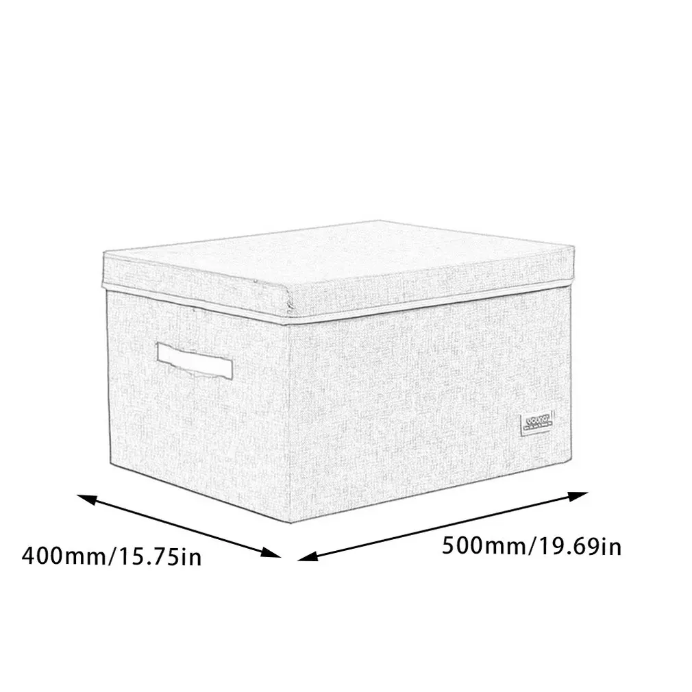 Dormitory Foldable Clothes World Cover Open And Close Storage Box Household Cotton And Linen Miscellaneous Finishing Box
Dormitory Foldable Clothes World Cover Open And Close Storage Box Household Cotton And Linen Miscellaneous Finishing Box