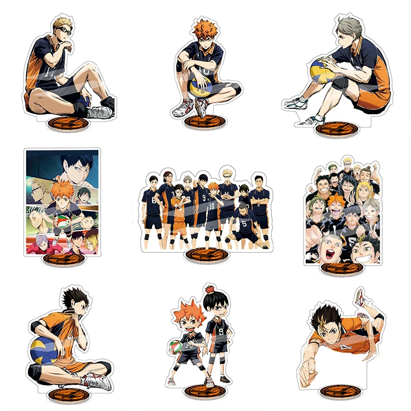 Haikyuu! Аниме Fihure 15 см Акриловая модель на подставке Shoyo Hinata Tobio Kageyama Daichi Sawamura Sugawara Koushi настольные украшения
Haikyuu! Аниме Fihure 15 см Акриловая модель на подставке Shoyo Hinata Tobio Kageyama Daichi Sawamura Sugawara Koushi настольные украшения