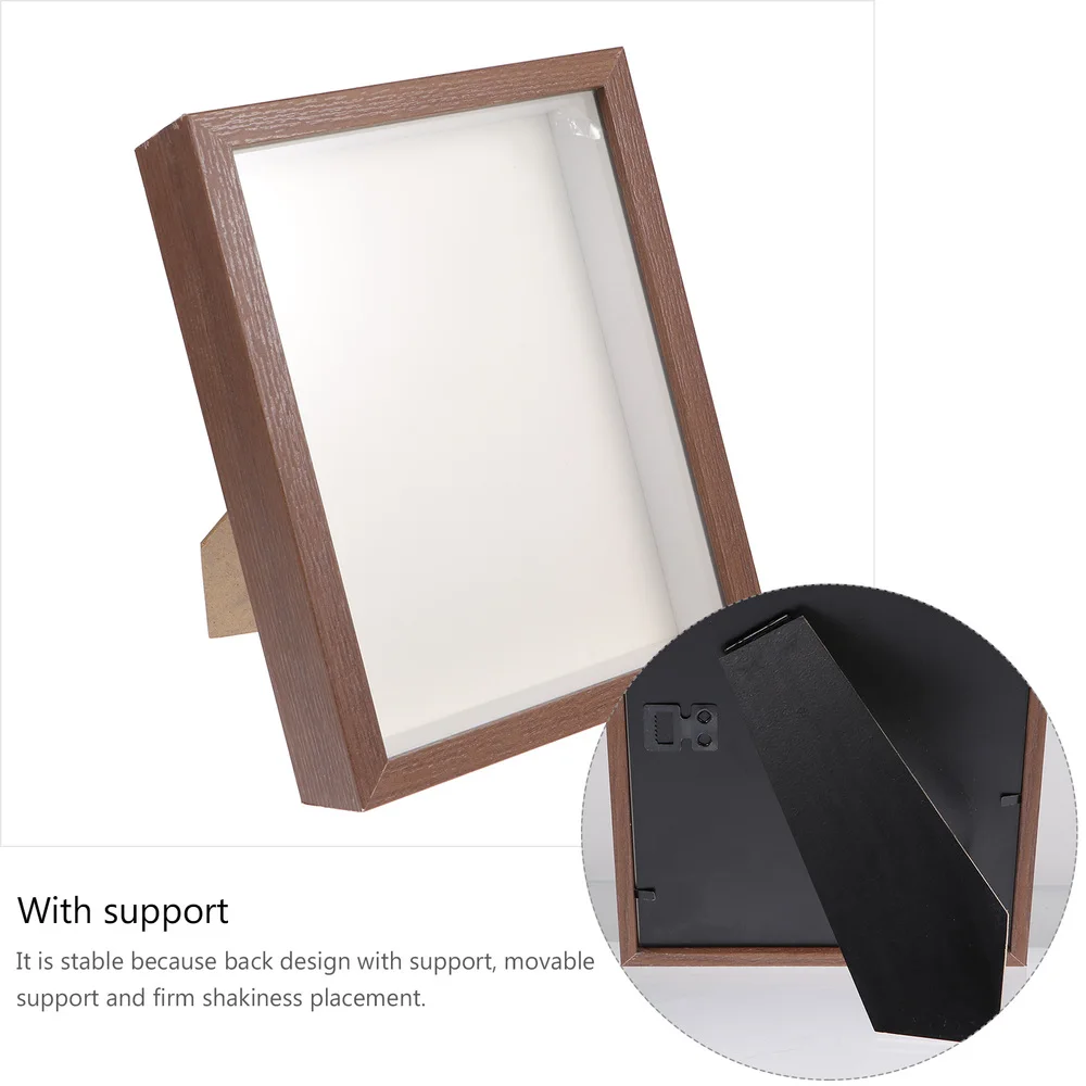 1Pc Wooden Picture Frame Creative Specimen Holder Dried Floral Photo Frame Adorn
1Pc Wooden Picture Frame Creative Specimen Holder Dried Floral Photo Frame Adorn
