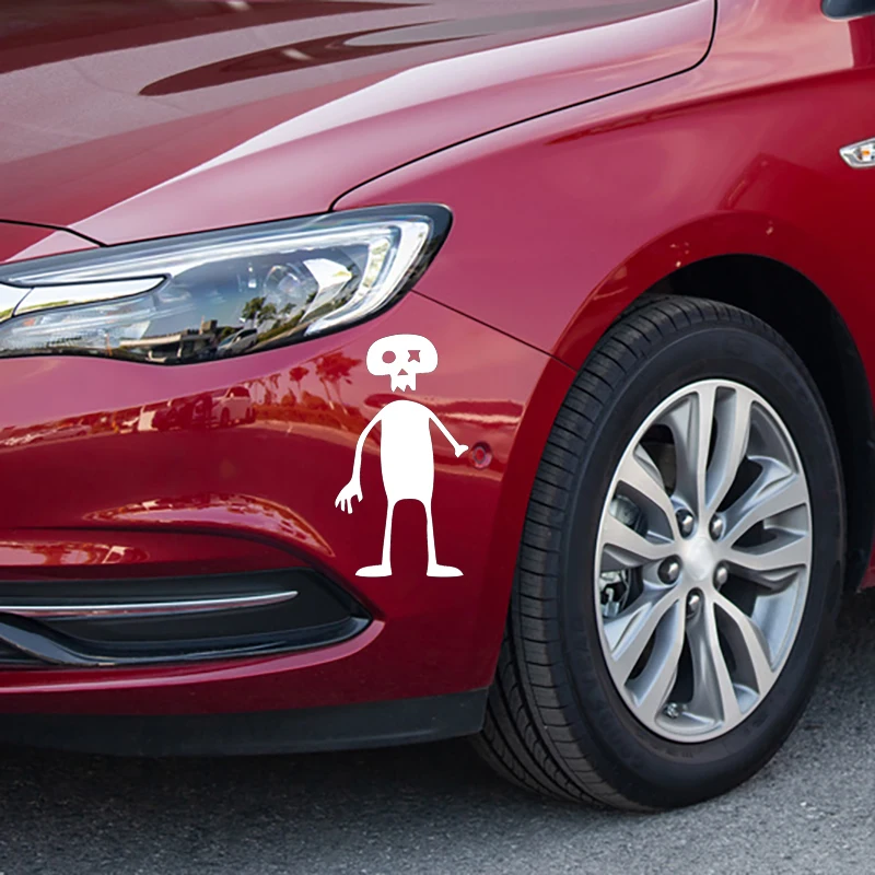 YJZT 9.5X17.3CM Skeleton Cartoon Vinyl Car Sticker Window Trunk Decoration Decals C25-1277 
YJZT 9.5X17.3CM Skeleton Cartoon Vinyl Car Sticker Window Trunk Decoration Decals C25-1277