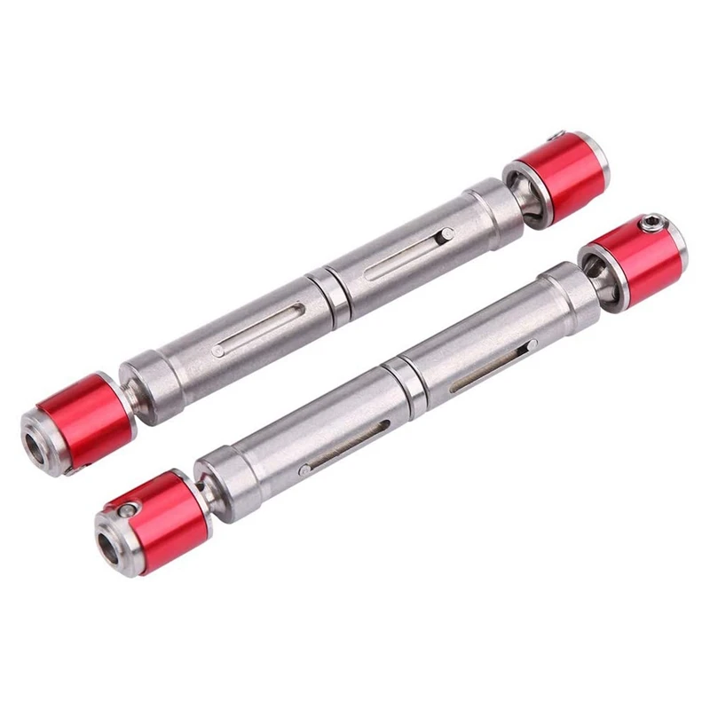2 Pcs Stainless Steel Drive Shafts for Axial SCX10 RC Crawler Car Accessories
2 Pcs Stainless Steel Drive Shafts for Axial SCX10 RC Crawler Car Accessories