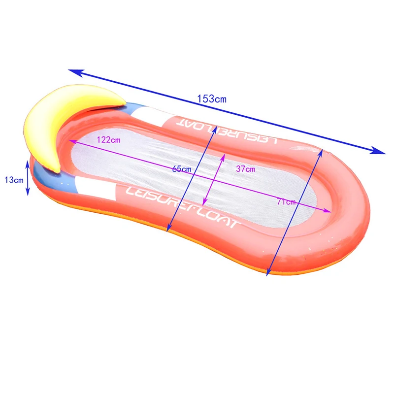 Water Hammock Recliner Inflatable Floating Swimming Mattress Swimming Toy Lounge Bed Swimming Accessories With Random Air Pump
Water Hammock Recliner Inflatable Floating Swimming Mattress Swimming Toy Lounge Bed Swimming Accessories With Random Air Pump