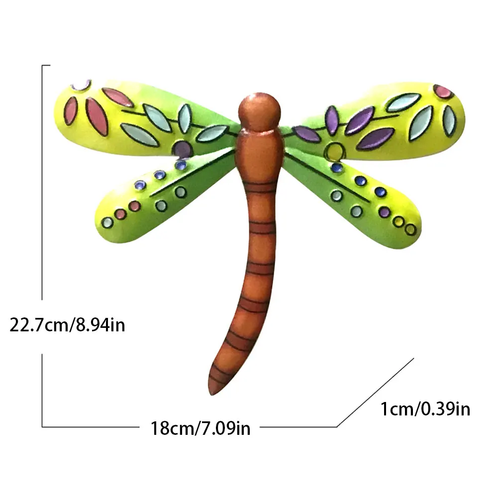 4PCS Dragonfly Wall Hanging Decoration Metal Insect Garden Home Backyard Wall Hanging Small Animals Metal Crafts
4PCS Dragonfly Wall Hanging Decoration Metal Insect Garden Home Backyard Wall Hanging Small Animals Metal Crafts