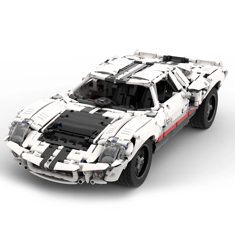 MOC 1967 High-Tech Passion MK I Speed Racing Car Building Blocks Kit GT Sports Cars Assemble Vehicle Toys For Children Xmas Gift
MOC 1967 High-Tech Passion MK I Speed Racing Car Building Blocks Kit GT Sports Cars Assemble Vehicle Toys For Children Xmas Gift