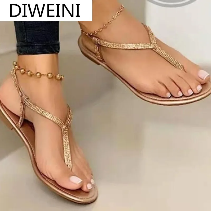 Women's Summer Sandals Flip-flops Women's Shoes 2021 Casual Shoes Woman Fashion Beach Shoes Rhinestone Sandals Plus Size Shoes
Women's Summer Sandals Flip-flops Women's Shoes 2021 Casual Shoes Woman Fashion Beach Shoes Rhinestone Sandals Plus Size Shoes
