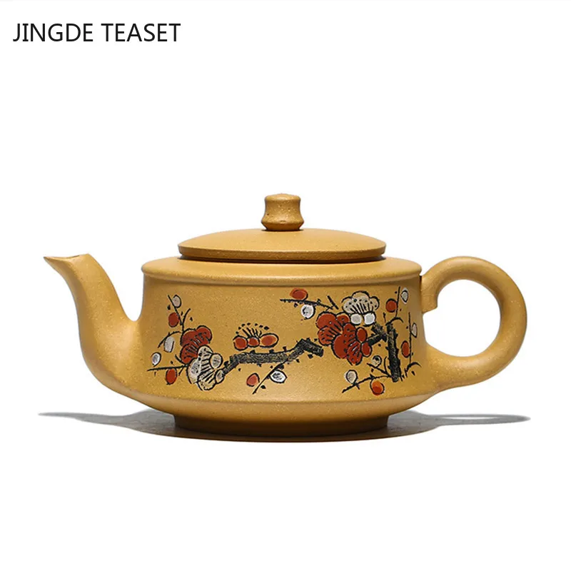 Chinese Yixing Tea pot Plum blossom Purple Clay Teapot beauty kettle Master handmade Teaware Tea ceremony supplies 240ml
Chinese Yixing Tea pot Plum blossom Purple Clay Teapot beauty kettle Master handmade Teaware Tea ceremony supplies 240ml
