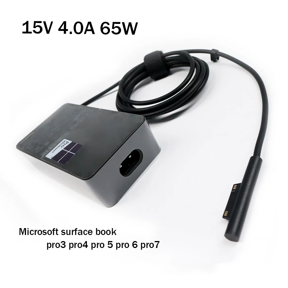 

15V 4A 65W tablet pc charger 1706 for Microsoft Surface Pro 4 1724 Surface Book model 1705 laptop AC adapter with 5V usb port