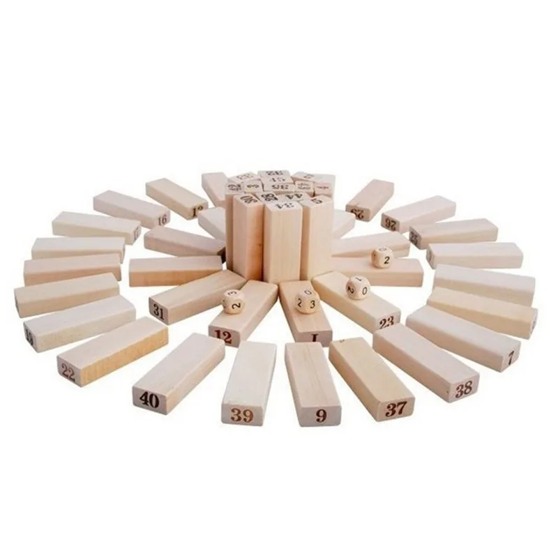 1 Pcs Fashion Adult Intelligence Small Digital Layer Stacking Log Blocks Stacked High Jenga Leisure Wooden Toys
1 Pcs Fashion Adult Intelligence Small Digital Layer Stacking Log Blocks Stacked High Jenga Leisure Wooden Toys