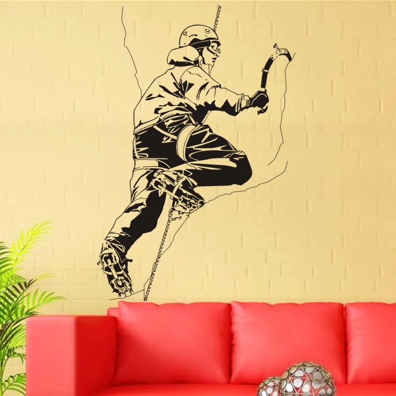 Climbing Sticker Climbers Decal Extreme Sports Posters Vinyl Wall Decals Parede Decor Mural Climbing Sticker
Climbing Sticker Climbers Decal Extreme Sports Posters Vinyl Wall Decals Parede Decor Mural Climbing Sticker