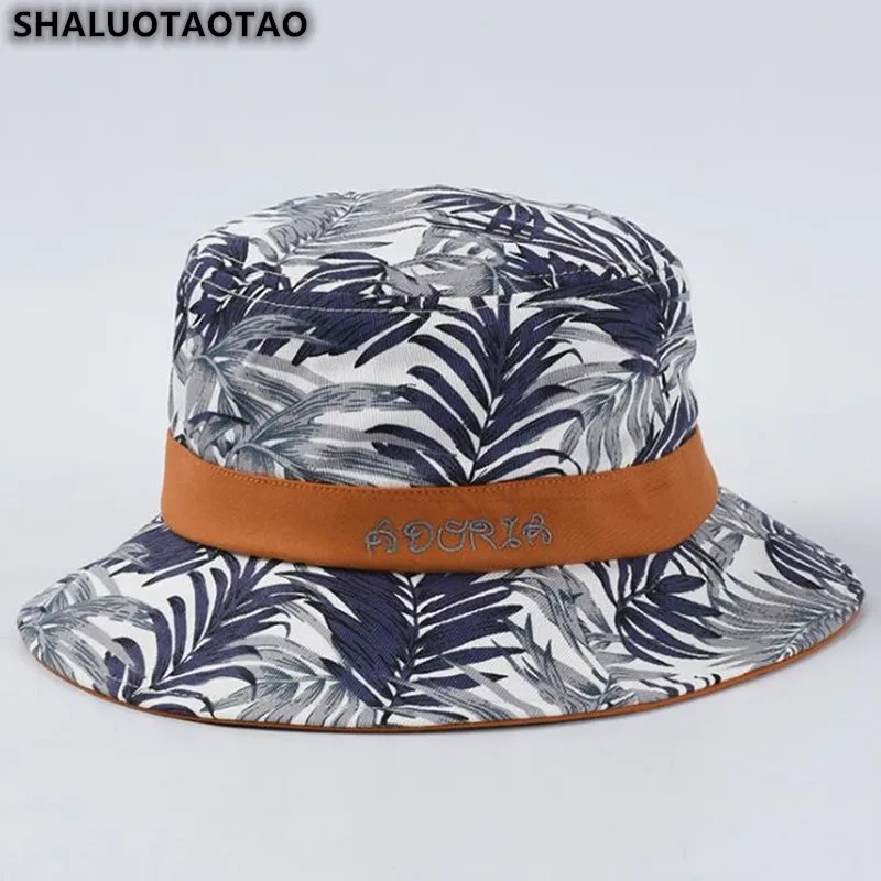 SHALUOTAOTAO Summer New Women's Hat Fashion Plant Printing Bucket Hats Foldable Outdoor Vacation Beach Hat Panama Brands Sunhat
SHALUOTAOTAO Summer New Women's Hat Fashion Plant Printing Bucket Hats Foldable Outdoor Vacation Beach Hat Panama Brands Sunhat