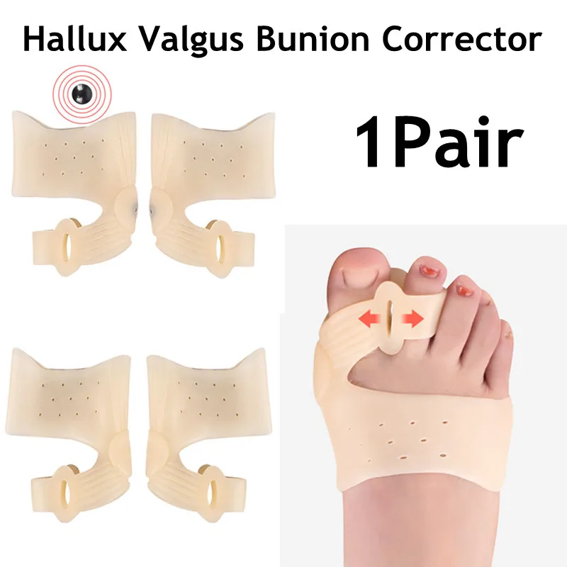 1 Pair Gel Soft Bunion 0verlapping Toes Orthotic Tool Durable Splint Hallux Valgus Corrector Toe Straightener
1 Pair Gel Soft Bunion 0verlapping Toes Orthotic Tool Durable Splint Hallux Valgus Corrector Toe Straightener