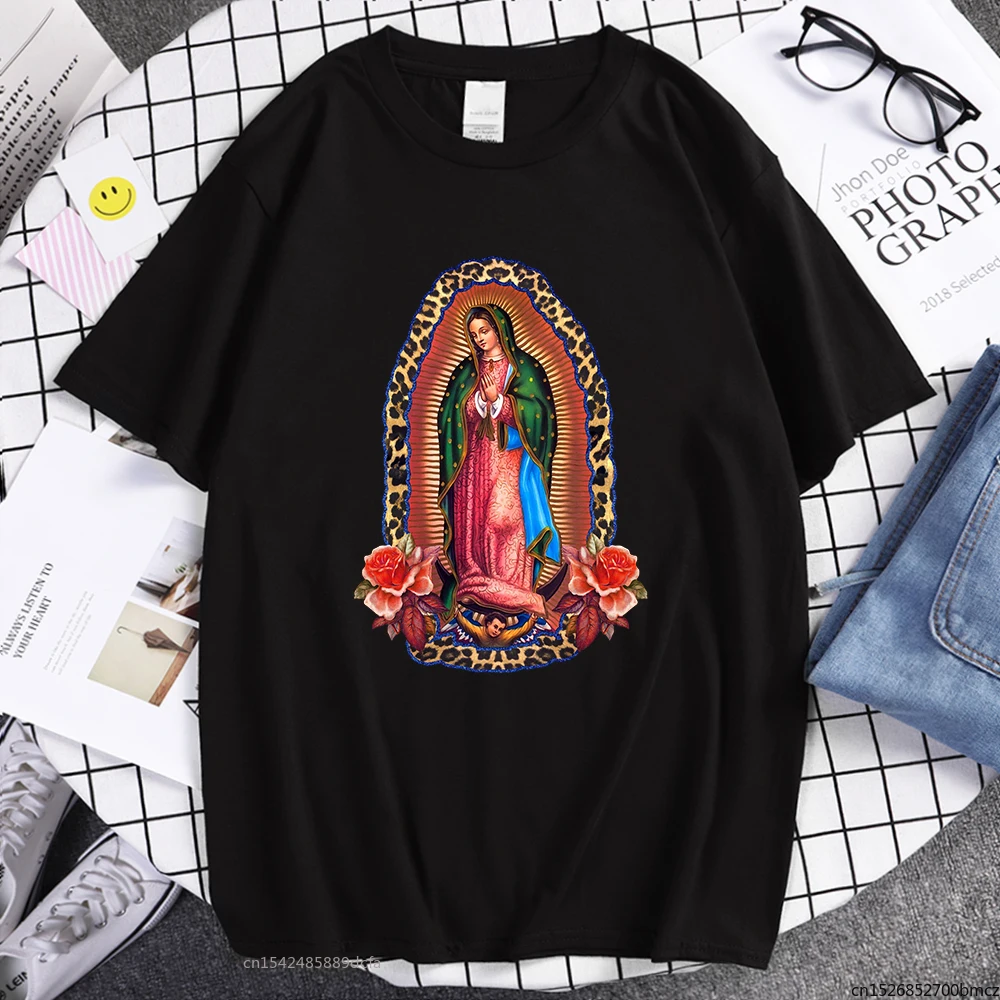 Our Lady Of Guadalupe Print Tshirt Street Crewneck T Shirts Sport Breathable Oversize Comfortable Clothes
Our Lady Of Guadalupe Print Tshirt Street Crewneck T Shirts Sport Breathable Oversize Comfortable Clothes