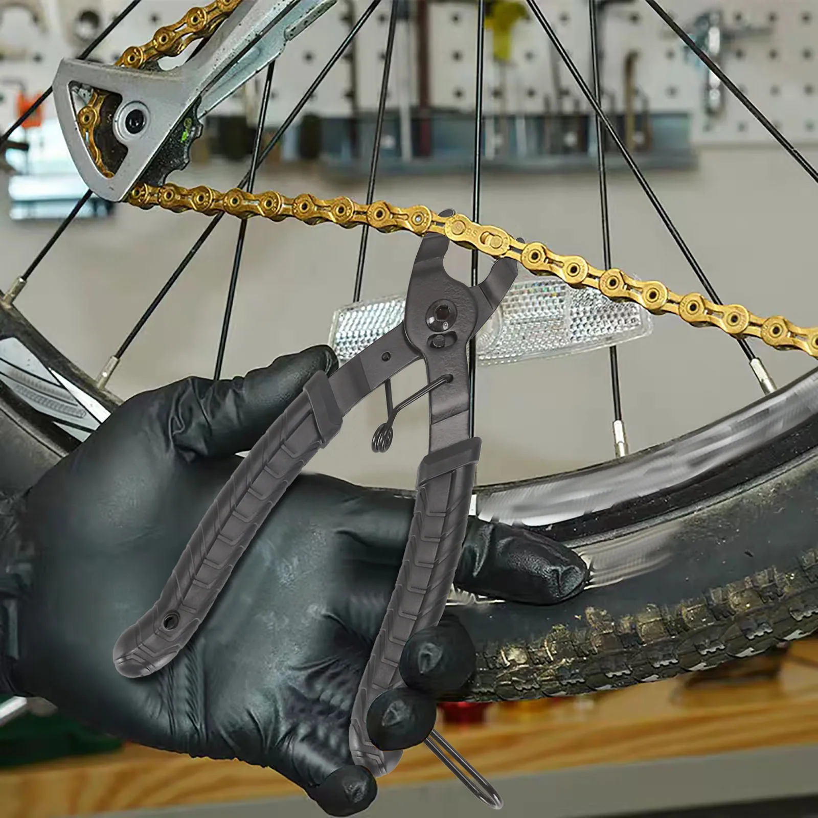 Bicycle Link Chain Pliers MTB Road Bike Link Remover Chain Clamp Quick Link Open Close Tool Chain Splitter Tool Bike Accessories
Bicycle Link Chain Pliers MTB Road Bike Link Remover Chain Clamp Quick Link Open Close Tool Chain Splitter Tool Bike Accessories