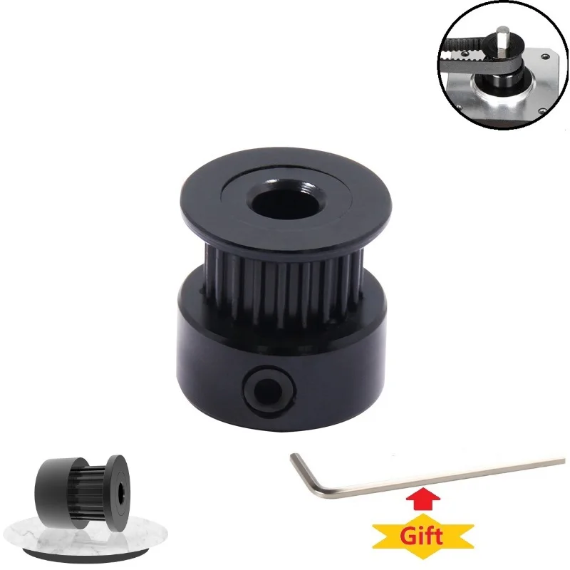 MEGA 2PC GT2 Timing Pulley 16 Teeth 20 Tooth 7075 Aluminium 3D Printer Part Bore 5mm 8mm Width 6mm Gear Teeth Wheel High Quality
MEGA 2PC GT2 Timing Pulley 16 Teeth 20 Tooth 7075 Aluminium 3D Printer Part Bore 5mm 8mm Width 6mm Gear Teeth Wheel High Quality