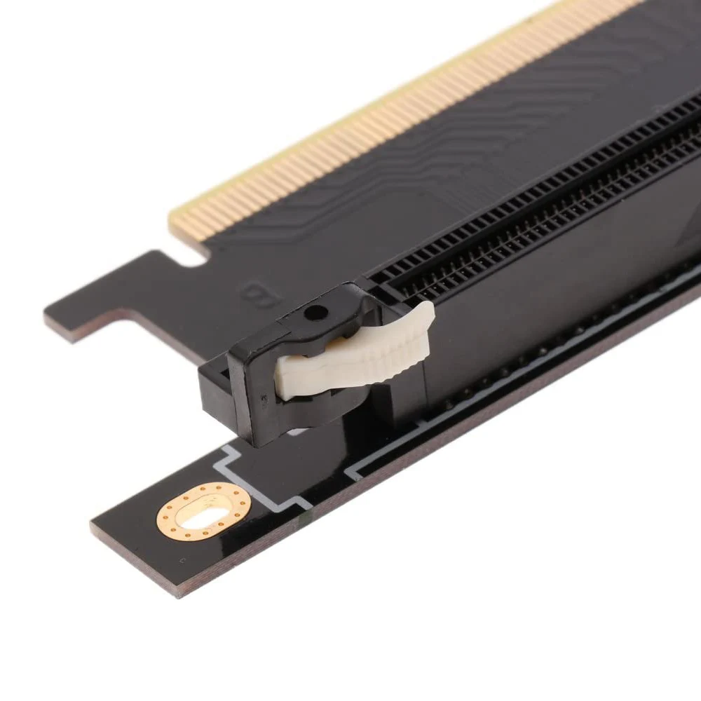 PCIE 16X Riser Card PCI Express Graphics Card 90 Degree Adapter Card for Motherboard Laptop Desktop Computer Home Office
PCIE 16X Riser Card PCI Express Graphics Card 90 Degree Adapter Card for Motherboard Laptop Desktop Computer Home Office