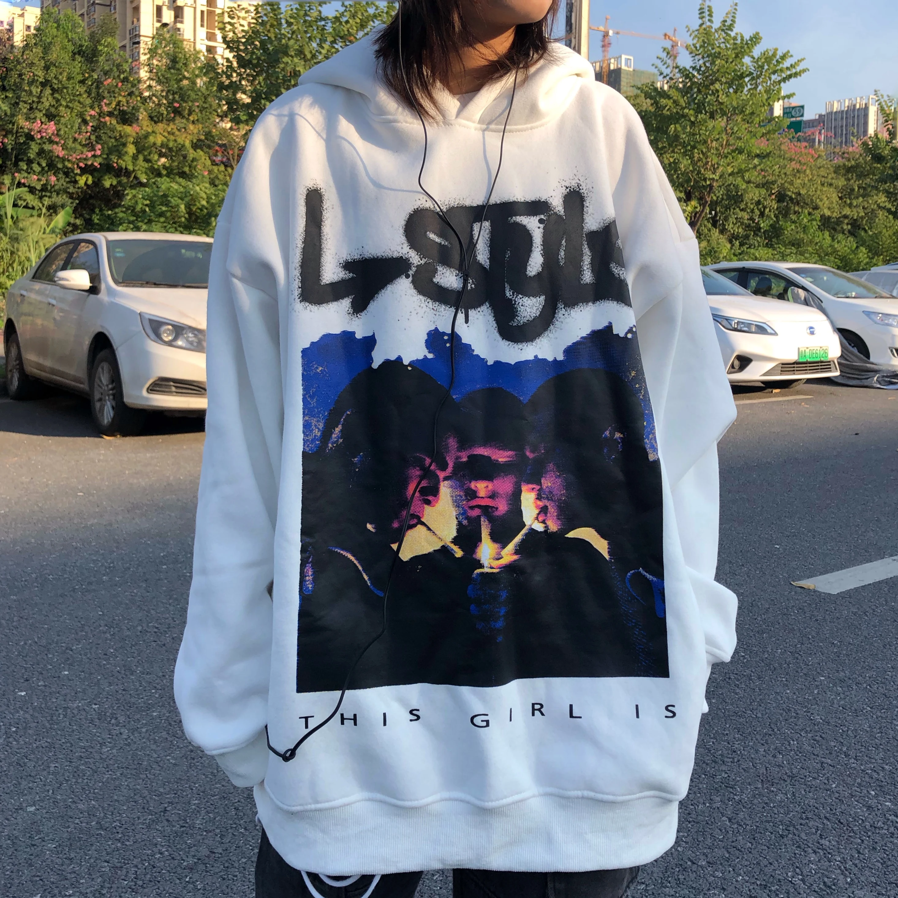 Gothic American Cartoon Hip Hop Hoodie Sweatshirt Streetwear Women Spring Autumn Loose Hoodies Tops Females Clothes Hoodie Girl
Gothic American Cartoon Hip Hop Hoodie Sweatshirt Streetwear Women Spring Autumn Loose Hoodies Tops Females Clothes Hoodie Girl