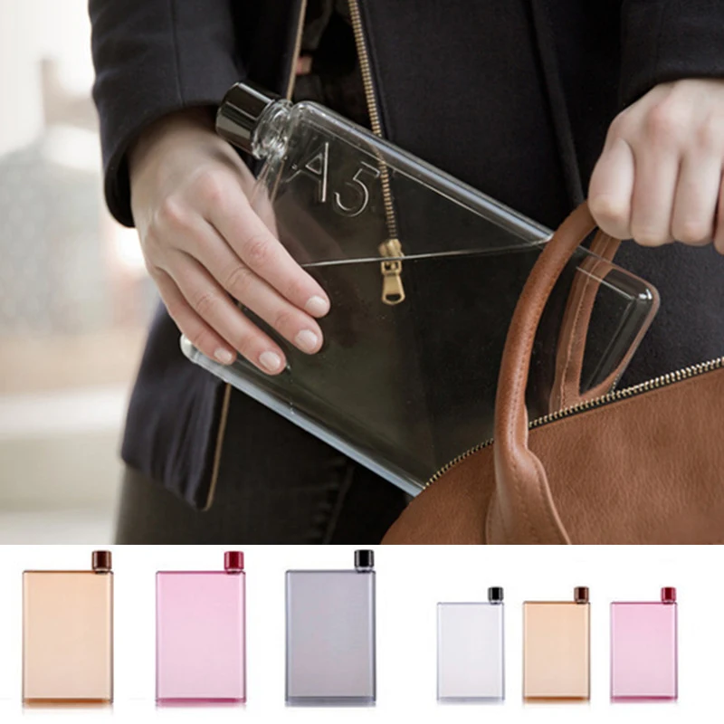 A5 A6 Paper Cup Botlte Flat Water Bottle Bpa Free Clear Book Portable Paper Pad Water Bottle Flat Drinks Kettle Notebook Bottle
A5 A6 Paper Cup Botlte Flat Water Bottle Bpa Free Clear Book Portable Paper Pad Water Bottle Flat Drinks Kettle Notebook Bottle