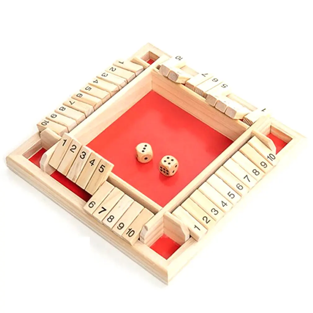 Wooden Traditional Four Sided 10 Number Pub Bar Board Dice Party Funny Game Toys Four-sided Flop Wooden Number Game Toy
Wooden Traditional Four Sided 10 Number Pub Bar Board Dice Party Funny Game Toys Four-sided Flop Wooden Number Game Toy