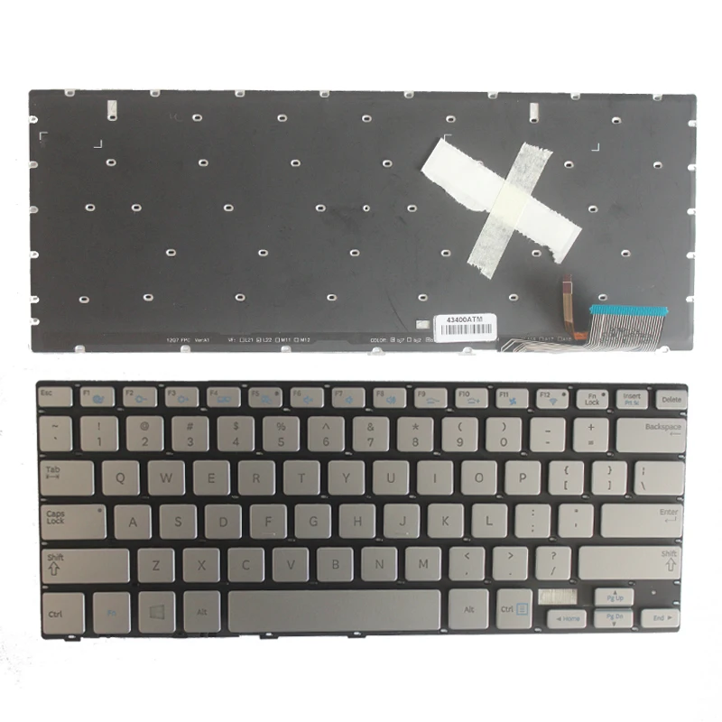 Новая английская клавиатура для ноутбука Samsung 7 Ultra 730U3E NP730U3E 740U3E NP740U3E NP740U3E, серебристая подсветка клавиатуры США
Новая английская клавиатура для ноутбука Samsung 7 Ultra 730U3E NP730U3E 740U3E NP740U3E NP740U3E, серебристая подсветка клавиатуры США