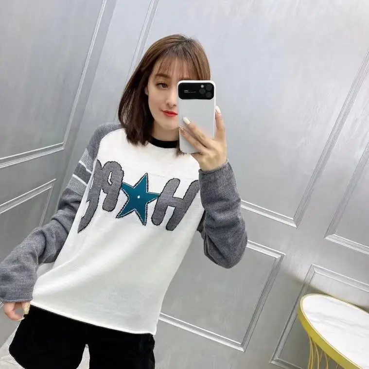 Fashion Sweaters YK1266 2021 Runway Luxury famous Brand European Design party style women's Clothing
Fashion Sweaters YK1266 2021 Runway Luxury famous Brand European Design party style women's Clothing