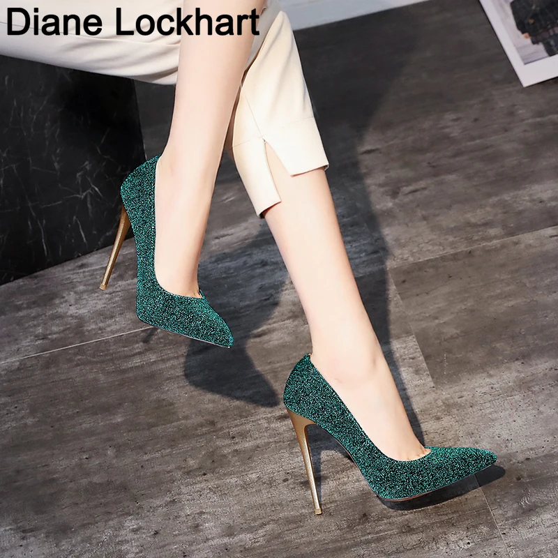 Sexy High heels for Women pointed toe Green Wedding Party shoe 12cm stiletto heel sapato feminino free shipping lady Dress shoes
Sexy High heels for Women pointed toe Green Wedding Party shoe 12cm stiletto heel sapato feminino free shipping lady Dress shoes