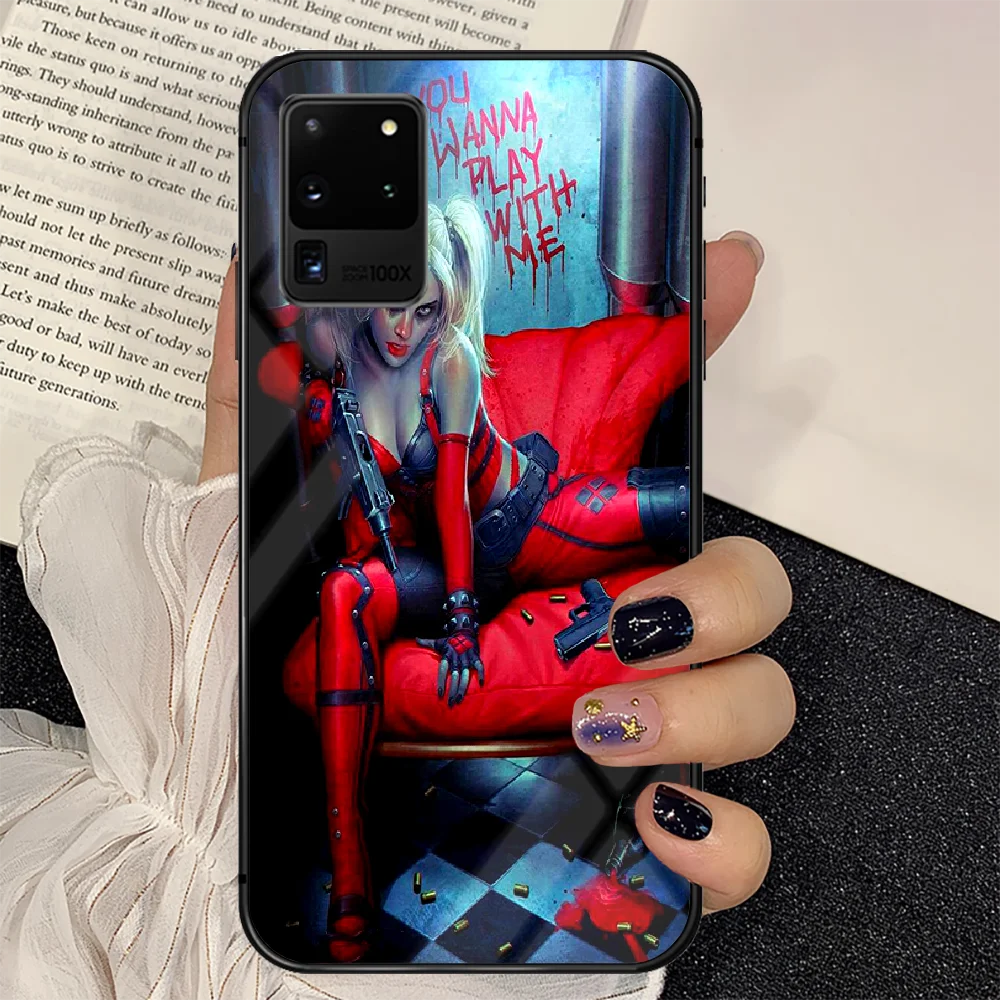 Harley Joker Quinn Phone Tempered Glass Case Cover For Samsung Galaxy S Note 5 6 9 10 10E 20 21 FE Plus Uitra Painting Cover 
Harley Joker Quinn Phone Tempered Glass Case Cover For Samsung Galaxy S Note 5 6 9 10 10E 20 21 FE Plus Uitra Painting Cover