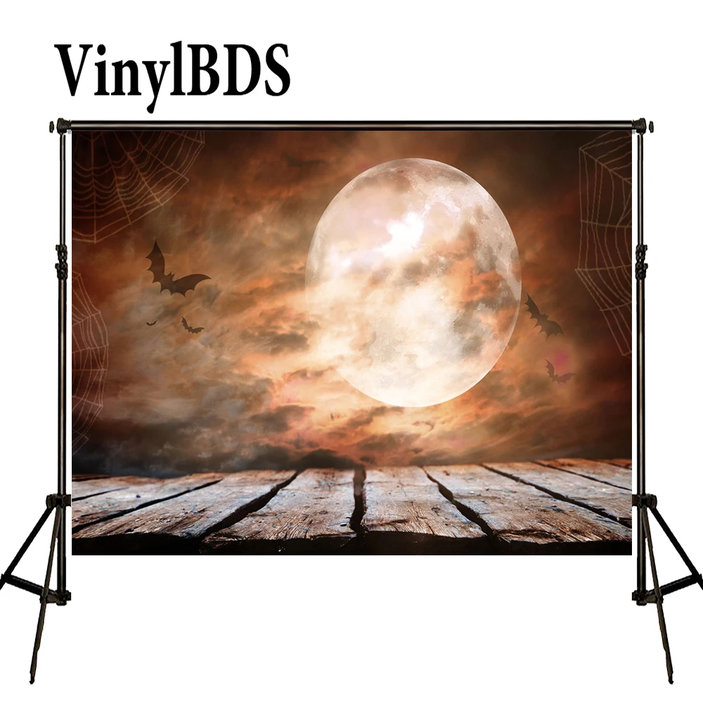 VinylBDS Children Halloween Background Terror Spider Web Bat Backdrops Bokeh Night Moon Backdrops Vintage Wood Floor Baby Photo
VinylBDS Children Halloween Background Terror Spider Web Bat Backdrops Bokeh Night Moon Backdrops Vintage Wood Floor Baby Photo