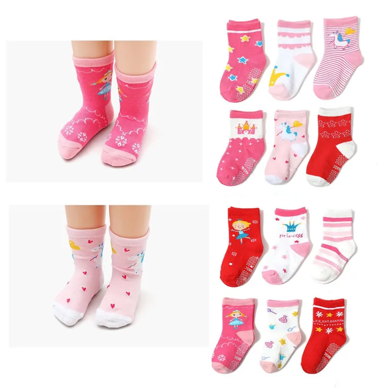 12Pairs/Lot Children's Anti-slip Socks Girl Low Cut Floor Kid Sock With Rubber Grips Four Season 1-3Years
12Pairs/Lot Children's Anti-slip Socks Girl Low Cut Floor Kid Sock With Rubber Grips Four Season 1-3Years